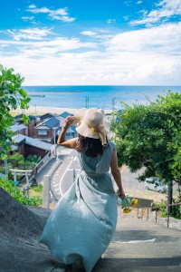 インスタ部門　優秀賞「海の見える街」　岩本功貢